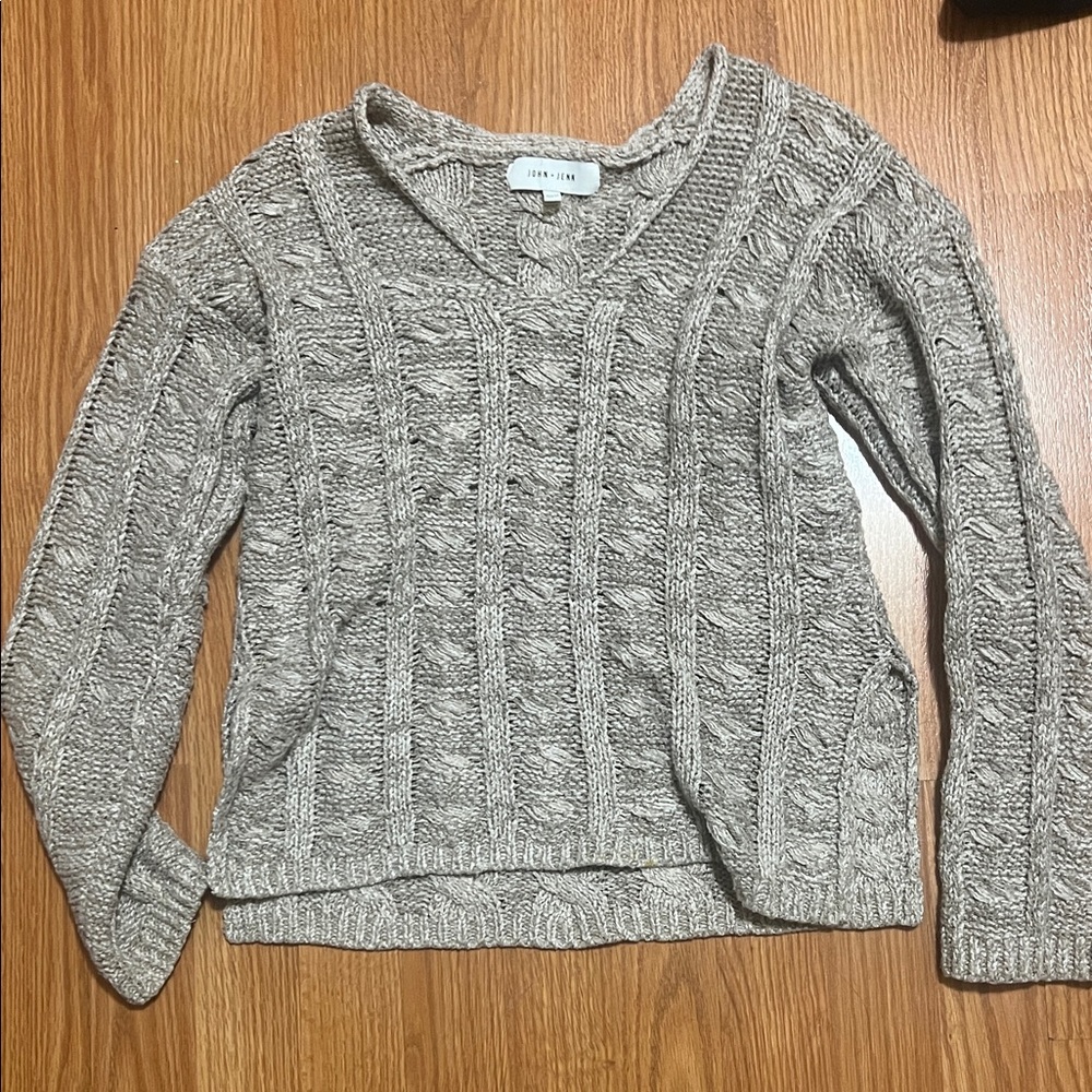 John + Jenn v-neck knit sweater